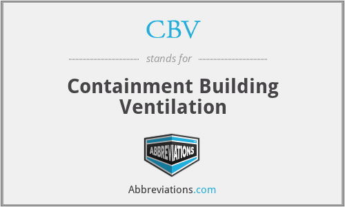 What does containment building stand for?